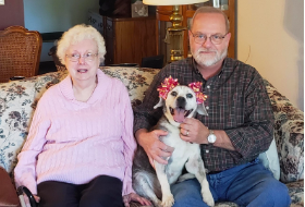 ava-with-parents - Dog Days Dog Daycare & Boarding St Paul